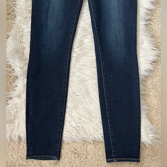 {J. Crew Factory} Stretch High-Rise Skinny Jeans in Blue - Women's 28 - Picture 3 of 10
